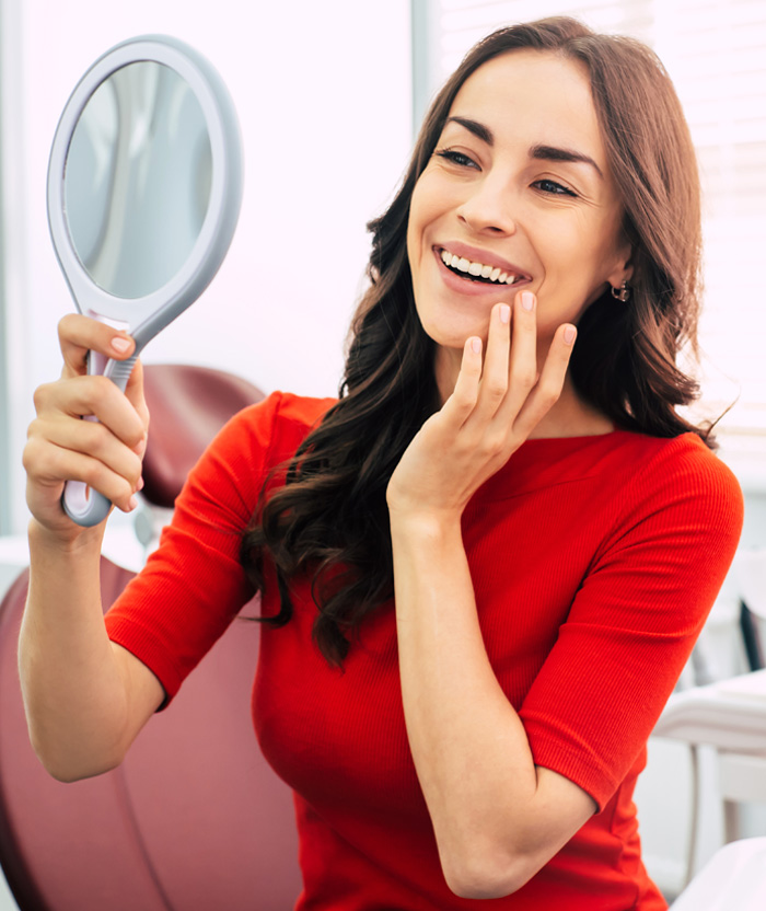 Image of a smiling woman